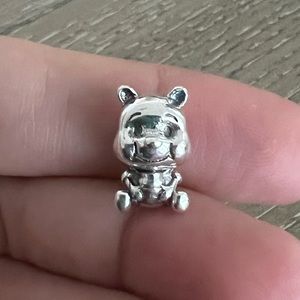 Winnie the Pooh Disney Bear Charm in 925 Silver